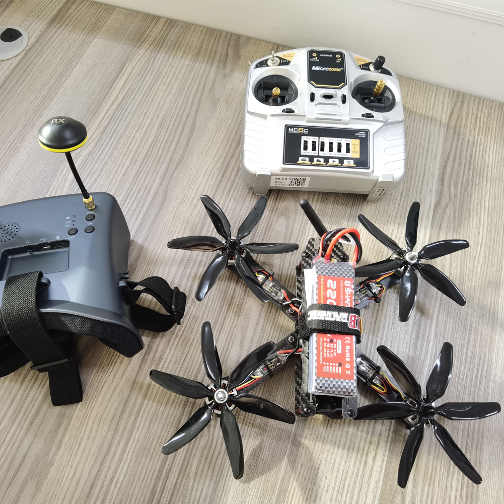 10pcs 504060 5x4x6 6-Blade Sin - Drone Kit Build Yourself 评论和价格